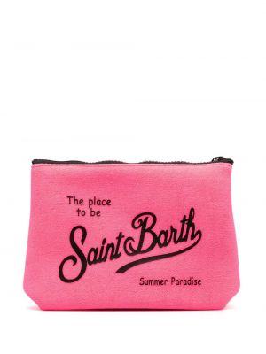 Taška s potiskem Mc2 Saint Barth růžová