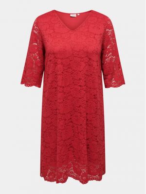 Robe de cocktail Only Carmakoma rouge