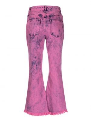 Bootcut jeans ausgestellt Marques'almeida pink