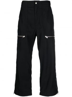 Pantaloni cu fermoar Attachment negru