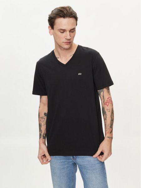 Marškinėliai Gap juoda