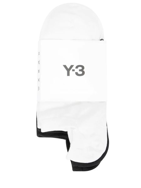 Хлопковые носки Y-3 белые