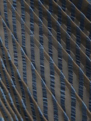 Плиссированный шарф Giorgio Armani синий