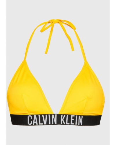 Calvin Klein Swimwear Bikini felső Intense Power KW0KW01850 Sárga