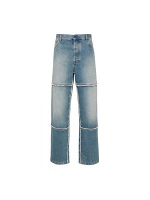 Straight jeans Marcelo Burlon blau
