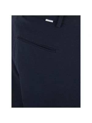 Pantalones chinos slim fit de algodón Liu Jo azul