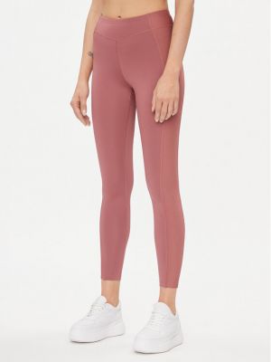 Pantalon de sport ajusté Reebok rose