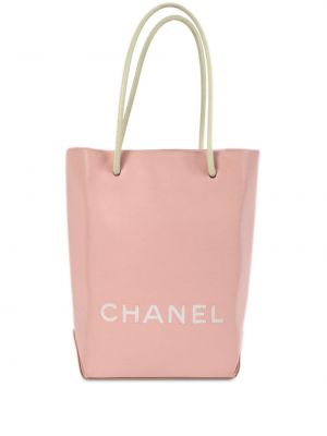 Borsa shopper Chanel Pre-owned rosa