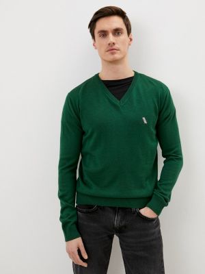 Пуловер Aquascutum, зеленый