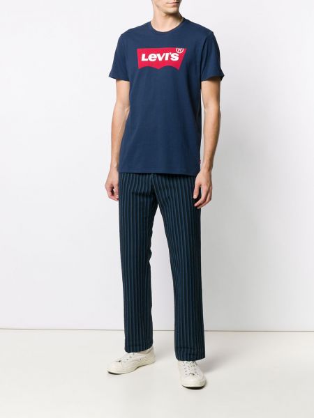 Camiseta con estampado Levi's azul