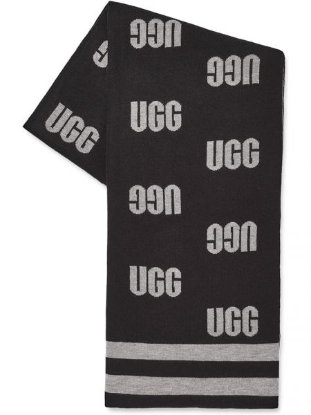 Шарф UGG Logo Wrap черный