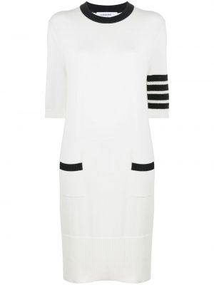 Stripete dress Thom Browne hvit