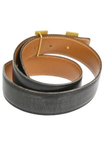Cinturón Hermès Vintage negro