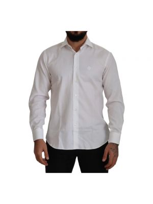 Koszula na guziki biznesowa Roberto Cavalli - biały