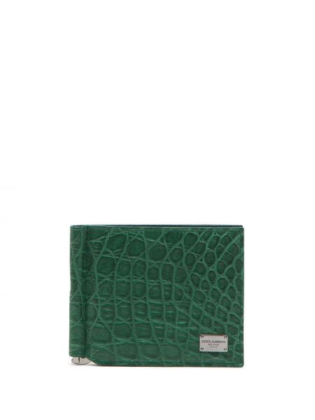Peněženka Dolce & Gabbana zelená