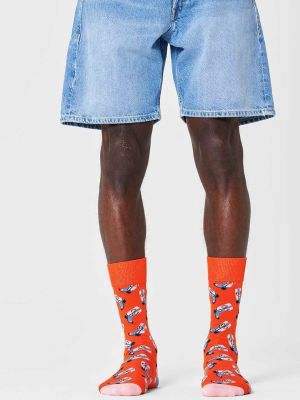 Ponožky Happy Socks oranžové