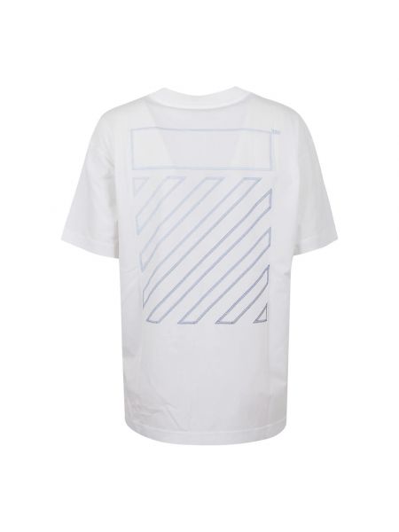Camiseta con bordado casual Off-white