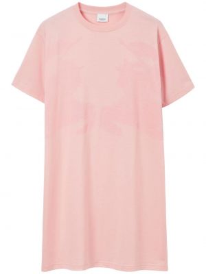 Mini šaty Burberry růžové