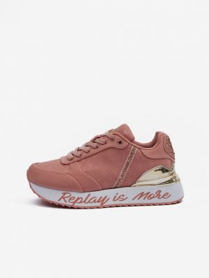 Sneakers Replay rózsaszín