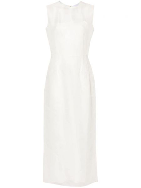 Μίντι φόρεμα Gabriela Hearst λευκό