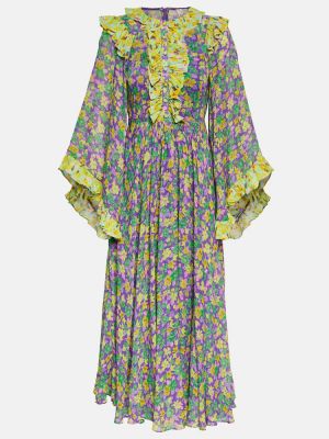 Midi haljina s cvjetnim printom Alã©mais