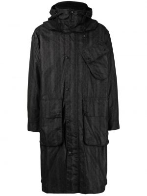Prošívaný kabát Ymc - Černá