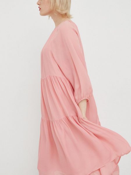 Mini šaty Drykorn růžové