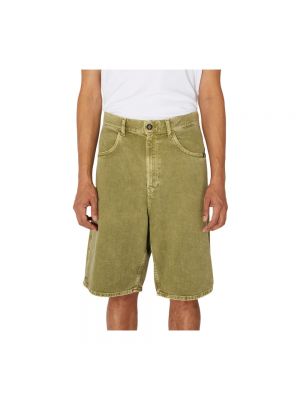 Pantalones cortos vaqueros Amish verde