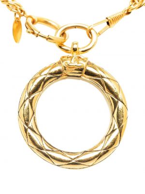 Kulons ar zelta pārklājumu Chanel Pre-owned zelts
