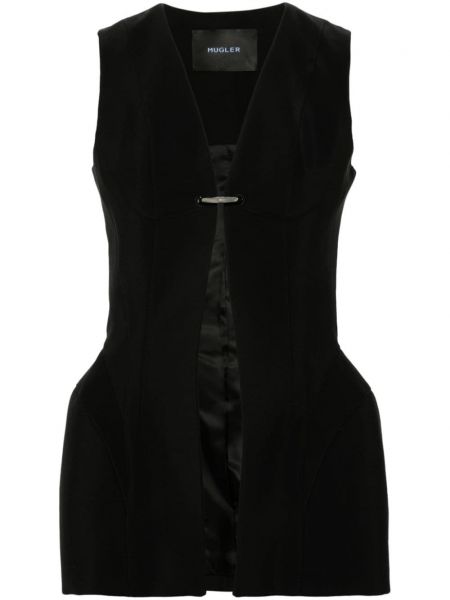 Vest Mugler sort