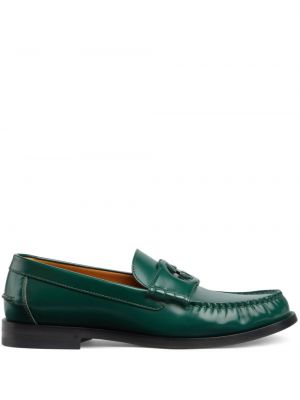 Pantofi loafer Gucci verde