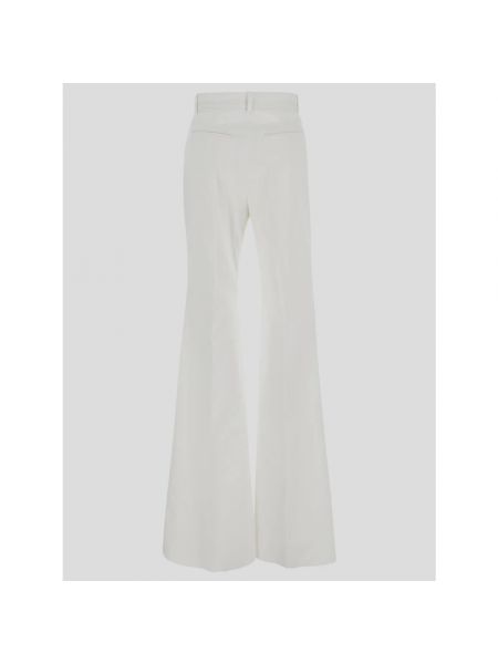 Pantalones de algodón Sportmax blanco