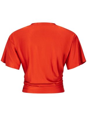 Jersey póló Paco Rabanne narancsszínű
