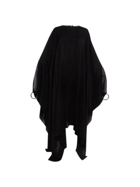 Jedwabna sukienka Alaïa Pre-owned czarna