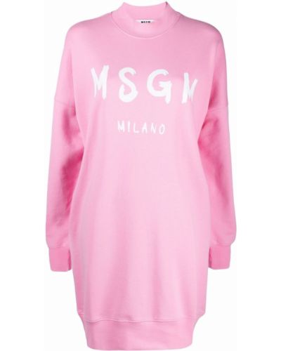 Trykt dress Msgm rosa