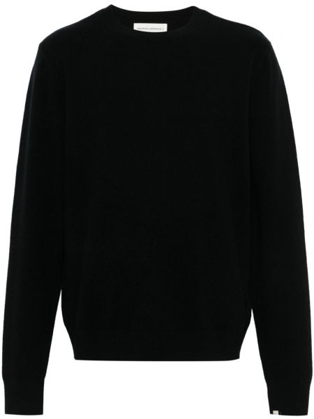 Kashmir striktrøje Extreme Cashmere sort