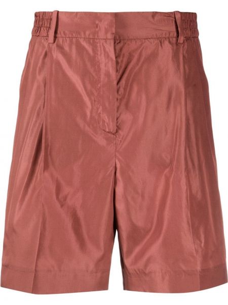 Siidist lühikesed püksid Valentino Garavani punane