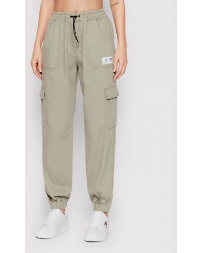 Tommy Jeans Joggers Harper DW0DW12726 Zöld Relaxed Fit