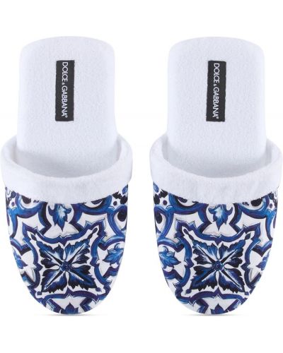 Domáce papuče Dolce & Gabbana modrá