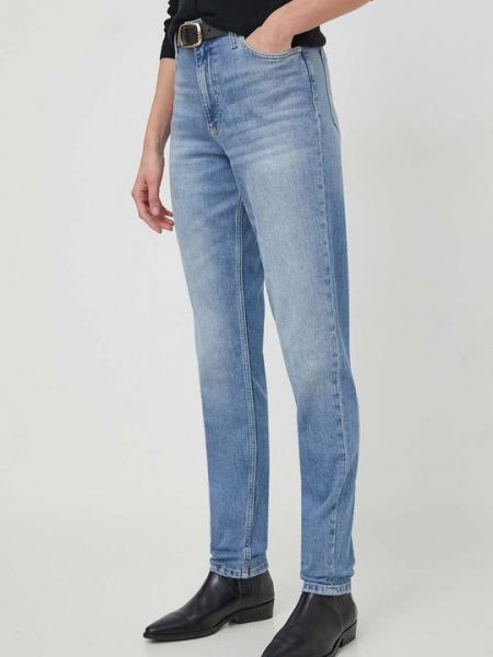 Мом джинсы Calvin Klein Jeans синий