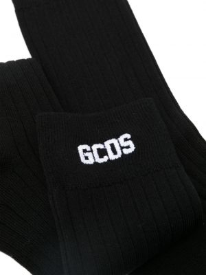 Ponožky s výšivkou Gcds černé