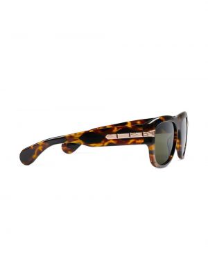 Sluneční brýle Gucci Eyewear hnědé