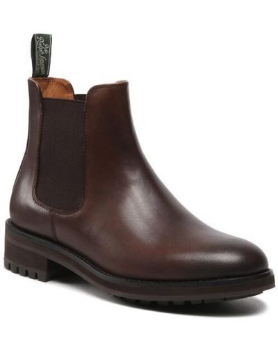 Chelsea boots Polo Ralph Lauren marron