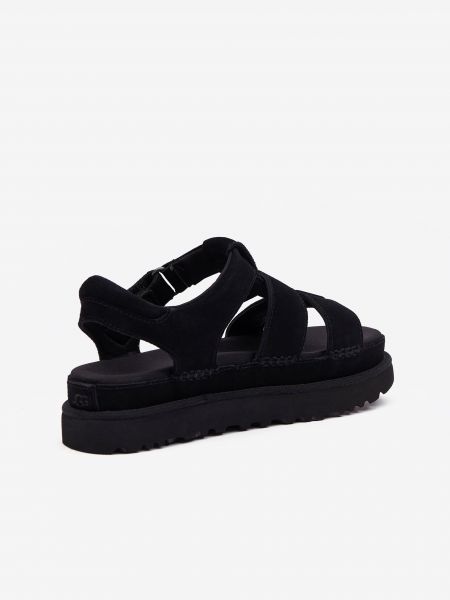 Semišové sandály Ugg černé