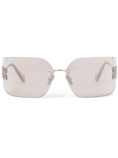 Silmälasit Miu Miu Eyewear hopea