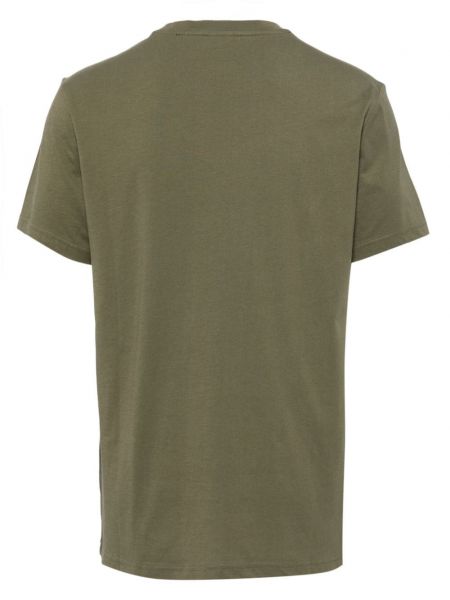 T-shirt en coton à imprimé Hugo vert