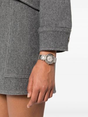 Zegarek ze stali chirurgicznej Guess Watches srebrny