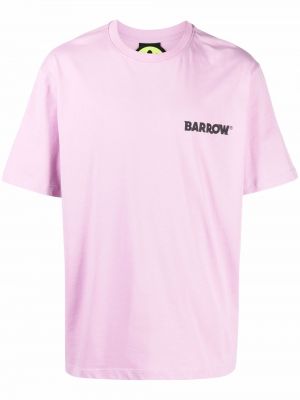 Tričko s potiskem Barrow růžové
