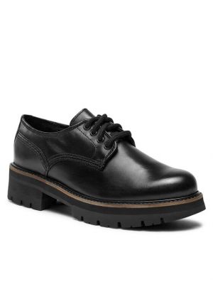 Pantofi derby Clarks negru