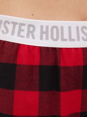 Kalhoty Hollister Co. červené